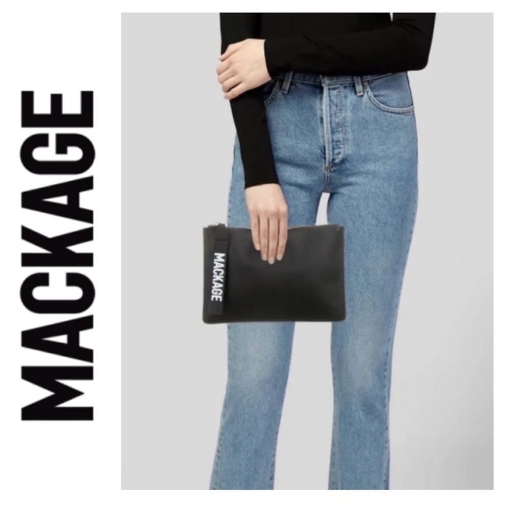 Mackage “Darcy” Clutch - new with tags